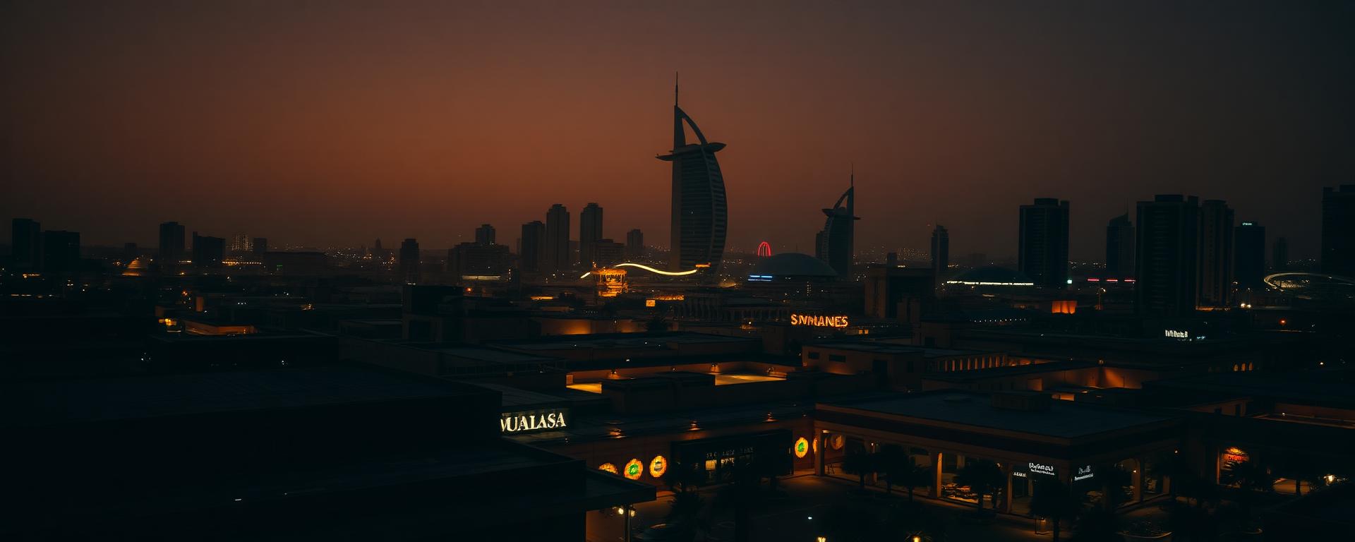 Dubai business district